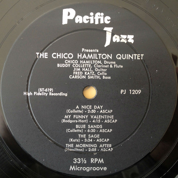The Chico Hamilton Quintet : Chico Hamilton Quintet (LP, Album)