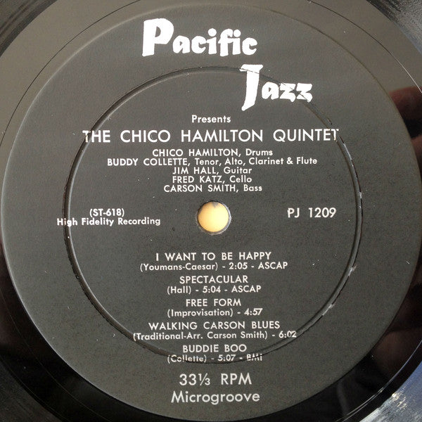 The Chico Hamilton Quintet : Chico Hamilton Quintet (LP, Album)