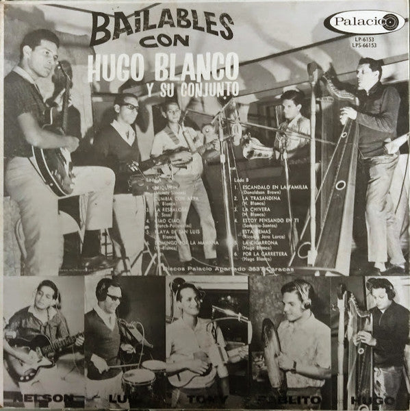 Hugo Blanco Y Su Conjunto : Bailables Con Hugo Blanco (LP, Album)