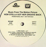 Various : How Stella Got Her Groove Back Soundtrack: Music From The Motion Picture (2x12", Promo)