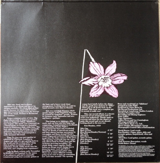 Uriah Heep : Salisbury (LP, Album, Gat)