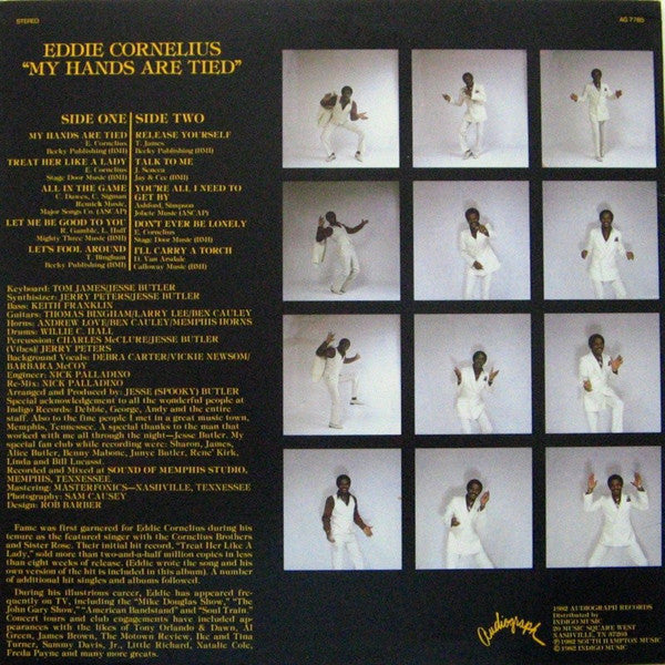 Eddie Cornelius : My Hands Are Tied (LP, Album)