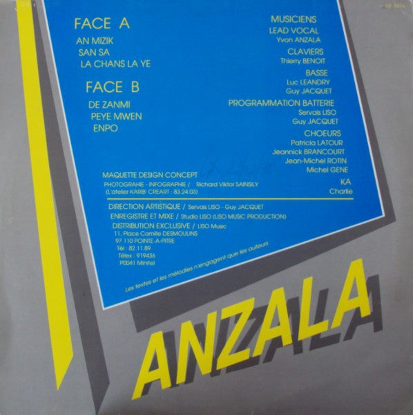 Anzala : San Sa (LP)