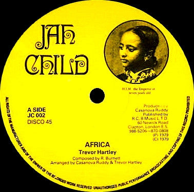 Trevor Hartley : Africa (12")