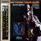 John Coltrane Featuring Pharoah Sanders : Live In Seattle (2xLP, Album, RE)