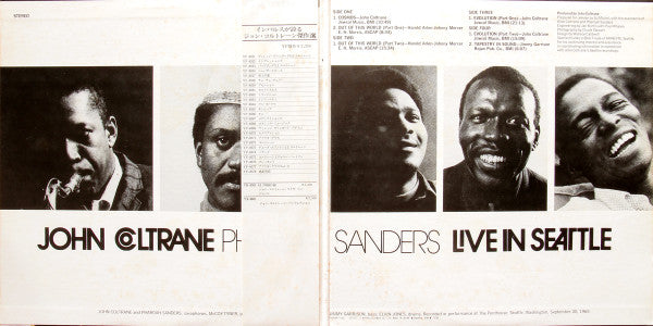 John Coltrane Featuring Pharoah Sanders : Live In Seattle (2xLP, Album, RE)