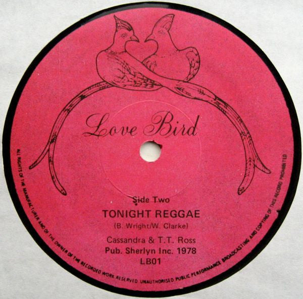 Cassandra (10) & T.T. Ross : Tonight Is The Night (12")