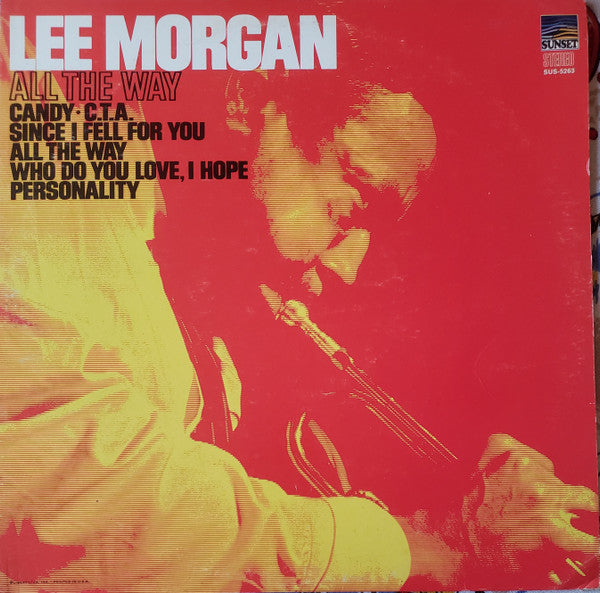 Lee Morgan : All The Way (LP, Album, RE)