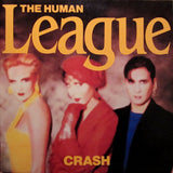The Human League : Crash (LP, Album, Ind)