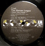 The Human League : Crash (LP, Album, Ind)
