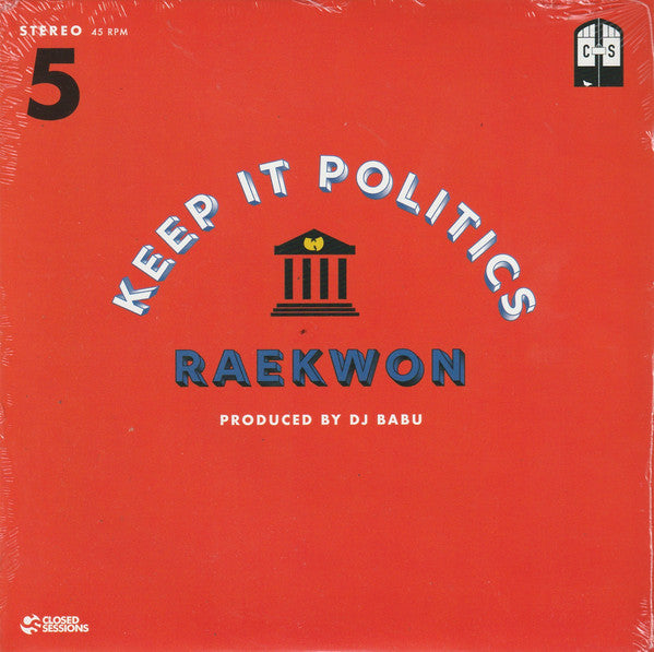 Raekwon : Keep It Politics (7", Single, Ltd)
