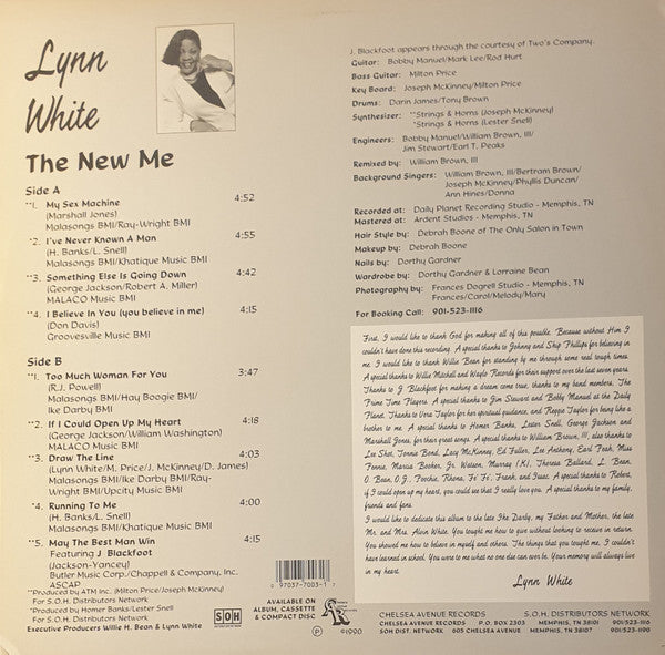 Lynn White : The New Me (LP, Album)