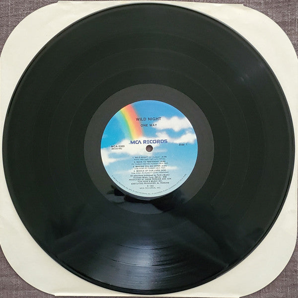 One Way : Wild Night (LP, Album, Pin)