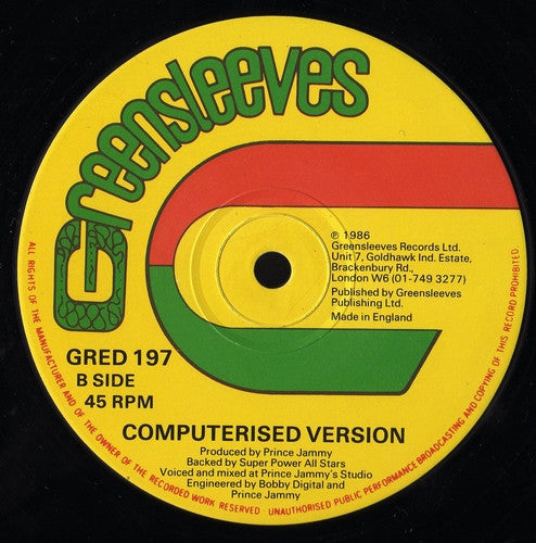 Al Campbell / Peter Metro : Can't Take The Pressure / Police In England (12")