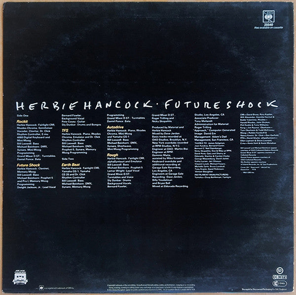 Herbie Hancock : Future Shock (LP, Album)