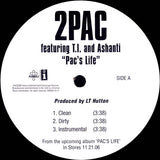 2Pac Featuring T.I. & Ashanti : Pac's Life (12", Single)