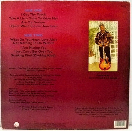 L. V. Johnson : I Got The Touch (LP, Album, Promo)