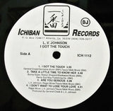 L. V. Johnson : I Got The Touch (LP, Album, Promo)