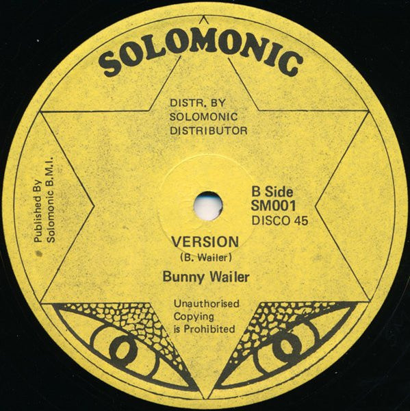Bunny Wailer : Riding (12")