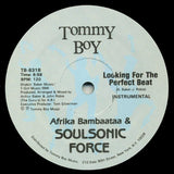 Afrika Bambaataa & Soulsonic Force : Looking For The Perfect Beat (12")