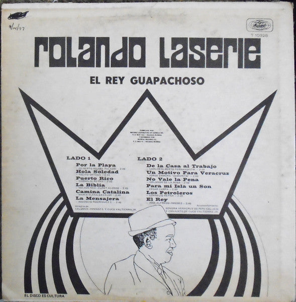 Rolando Laserie* : El Rey Guapachoso (LP, Mono)