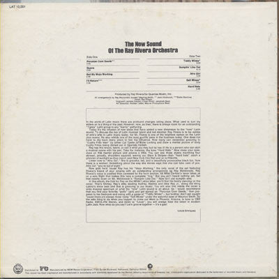 Ray Rivera Orchestra : The Now Sound Of The Ray Rivera Orchestra (LP, Album)