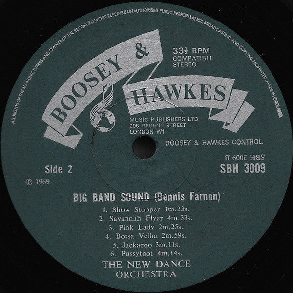 The New Concert Orchestra / The New Dance Orchestra : Dramatic Impressions / Big Band Sound (LP)