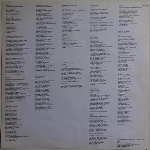 Ney Matogrosso & Rafael Rabello* : À Flor Da Pele (LP, Album)