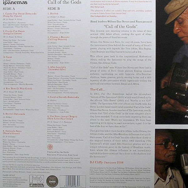 The Ipanemas* : Call Of The Gods (LP, Album)
