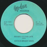 Jackie Day / Arthur Wright & His Orchestra : Before It's Too Late / Instrumental (7", Single, RE)