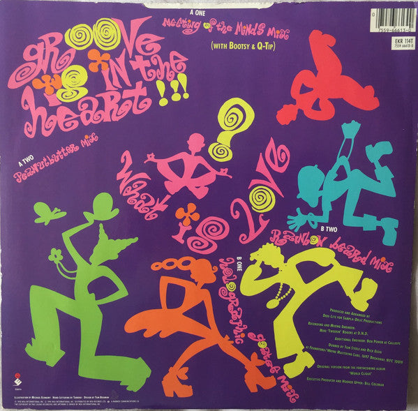Deee-Lite : Groove Is In The Heart (12")