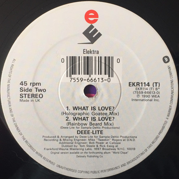 Deee-Lite : Groove Is In The Heart (12")