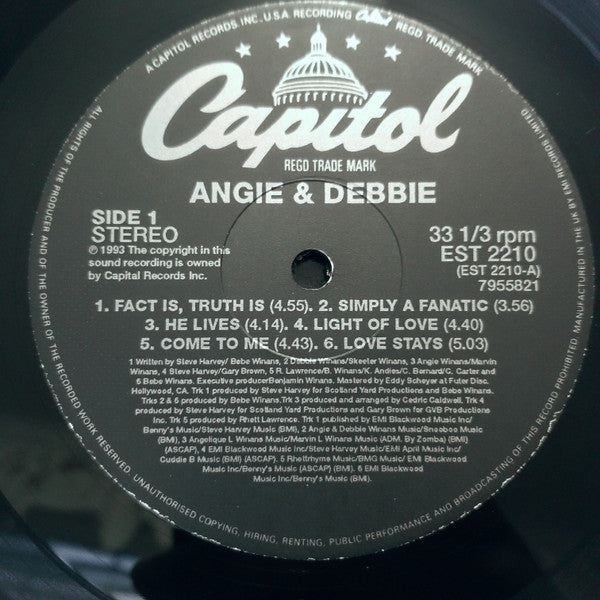 Angie & Debbie : Angie & Debbie (LP, Album)