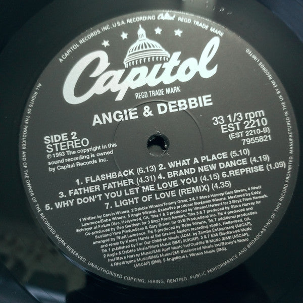 Angie & Debbie : Angie & Debbie (LP, Album)