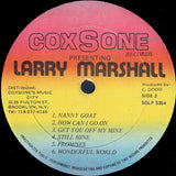 Larry Marshall : Presenting Larry Marshall (LP, Album, RE)
