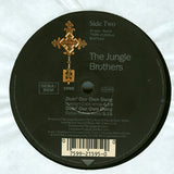 Jungle Brothers Featuring De La Soul, Monie Love, Tribe Called Quest* And Queen Latifah : Doin' Our Own Dang (12", Maxi)