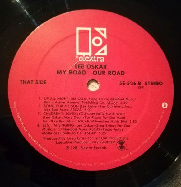 Lee Oskar : My Road Our Road (LP, Album, SP )