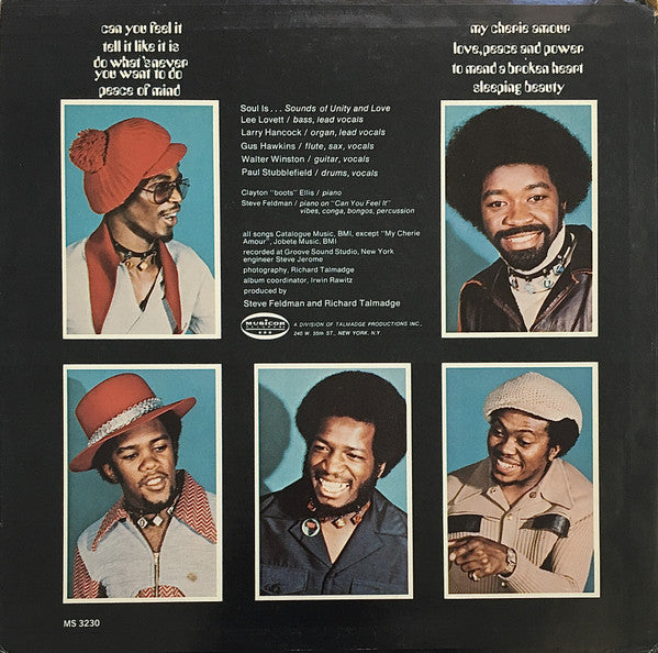 SOUL* : Can You Feel It (LP, Album)