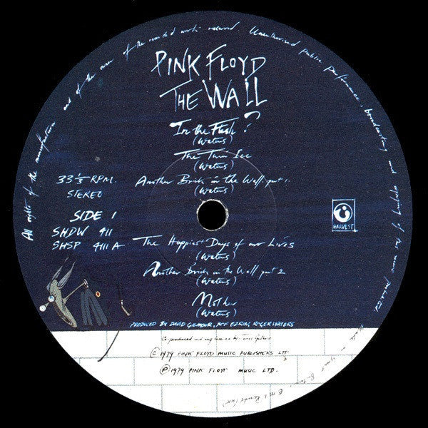 Pink Floyd : The Wall (2xLP, Album, Gat)