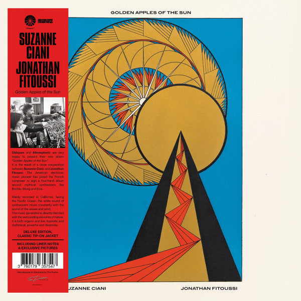 Suzanne Ciani, Jonathan Fitoussi : Golden Apples of the Sun (LP, Dlx, Ltd)