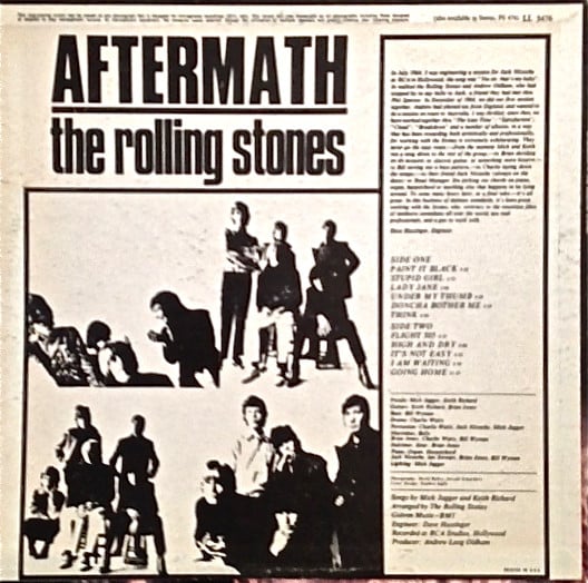 The Rolling Stones : Aftermath (LP, Album, Mono)