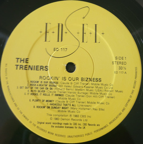 The Treniers : Rockin' Is Our Bizness (LP, Comp)