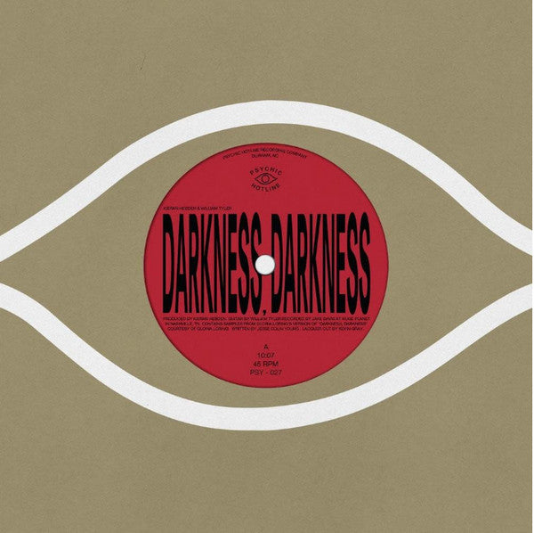 Kieran Hebden & William Tyler : Darkness, Darkness / No Services (12")