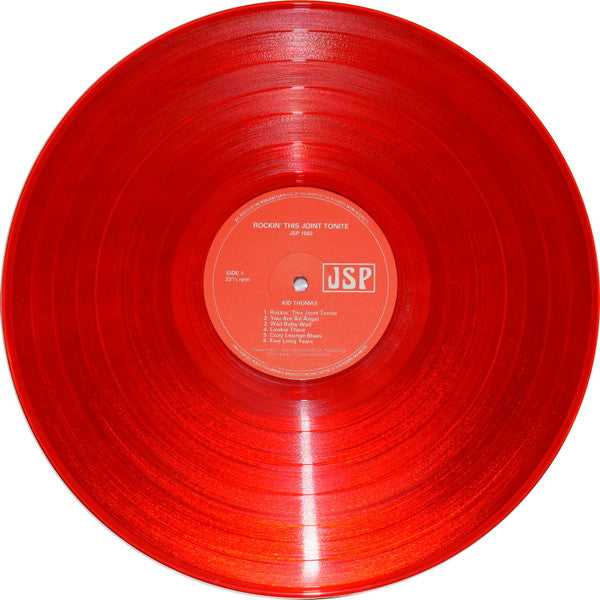 Various : Rockin' This Joint Tonite (LP, Comp, Red)