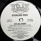 Sterling Void : It's All Right (LP, Album)