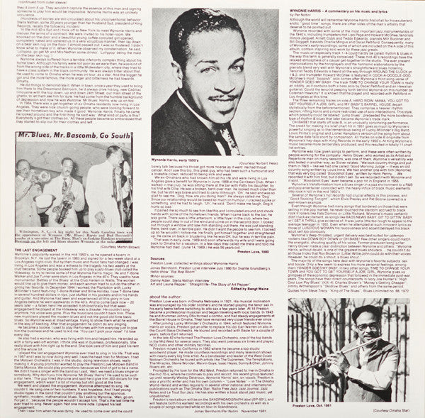 Wynonie "Mr Blues" Harris* : Oh Babe! (LP, Comp, Mono)