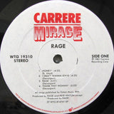 Rage (9) : Rage (LP, Album, Spe)