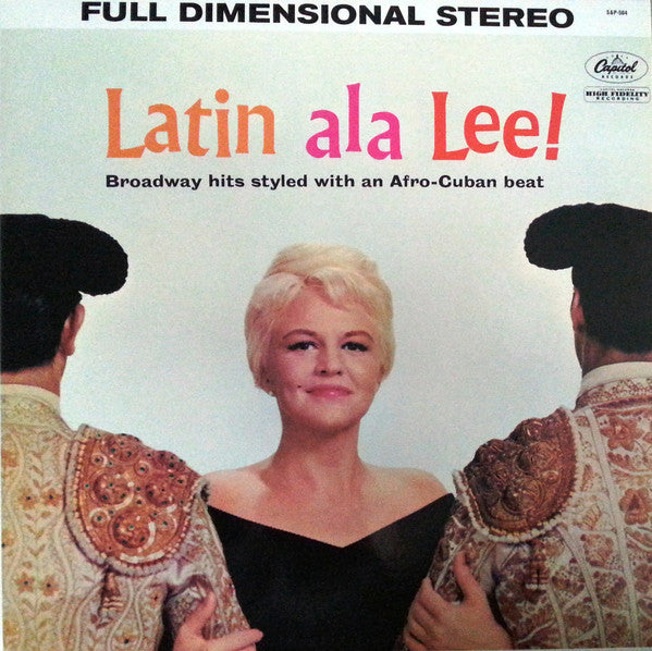 Peggy Lee : Latin Ala Lee! (LP, Album, RE, Scr)