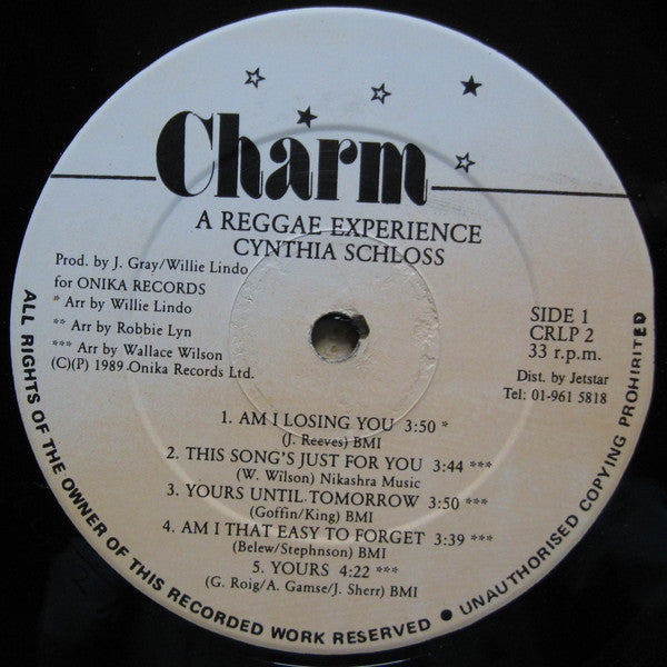 Cynthia Schloss : A Reggae Experience (LP, Album)