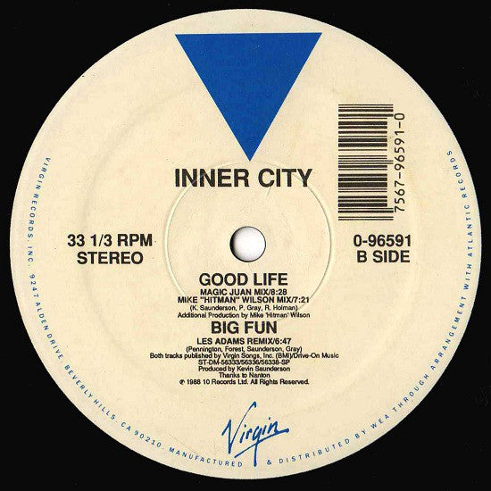 Inner City : Good Life (12")